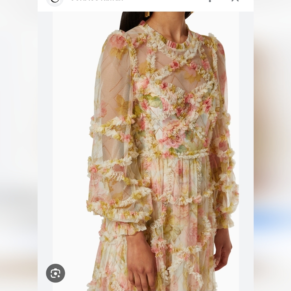 Needle & Thread Floral Dress
